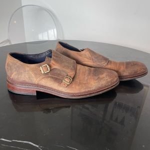 Cole Haan Monkstrap Leather Dress Shoes